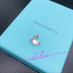 Authentic TIFFANY & CO “Lucky” Duck Mini Charm Sterling Silver